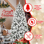 Christmas tree power pole and memory wire construction detail