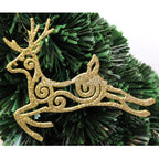 Hollow plastic flying deer pendant in flight pose