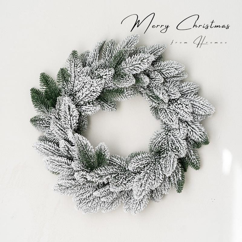 Christmas garland door hanging accent for holiday home styling