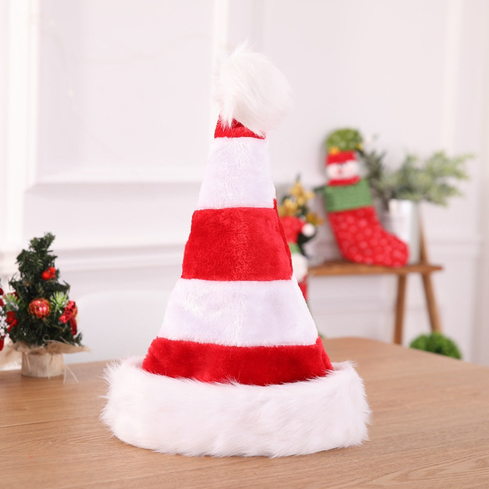 Festive Christmas holiday decoration hat on display