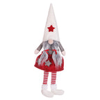 Festive Christmas figurine measuring approximately 37 by 15 centimeters