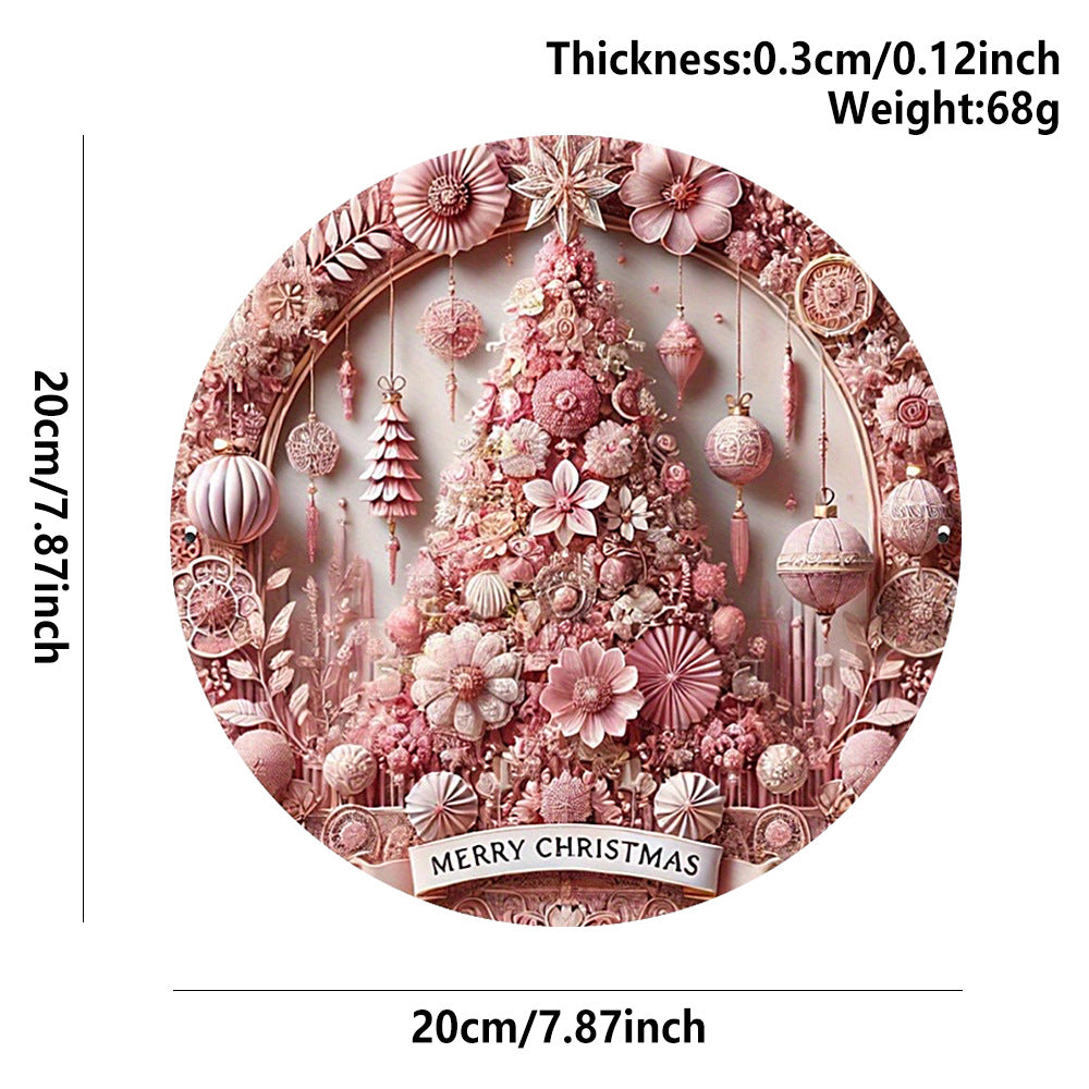 Wooden Christmas Doorplate - Christian Home Decor Secondary image