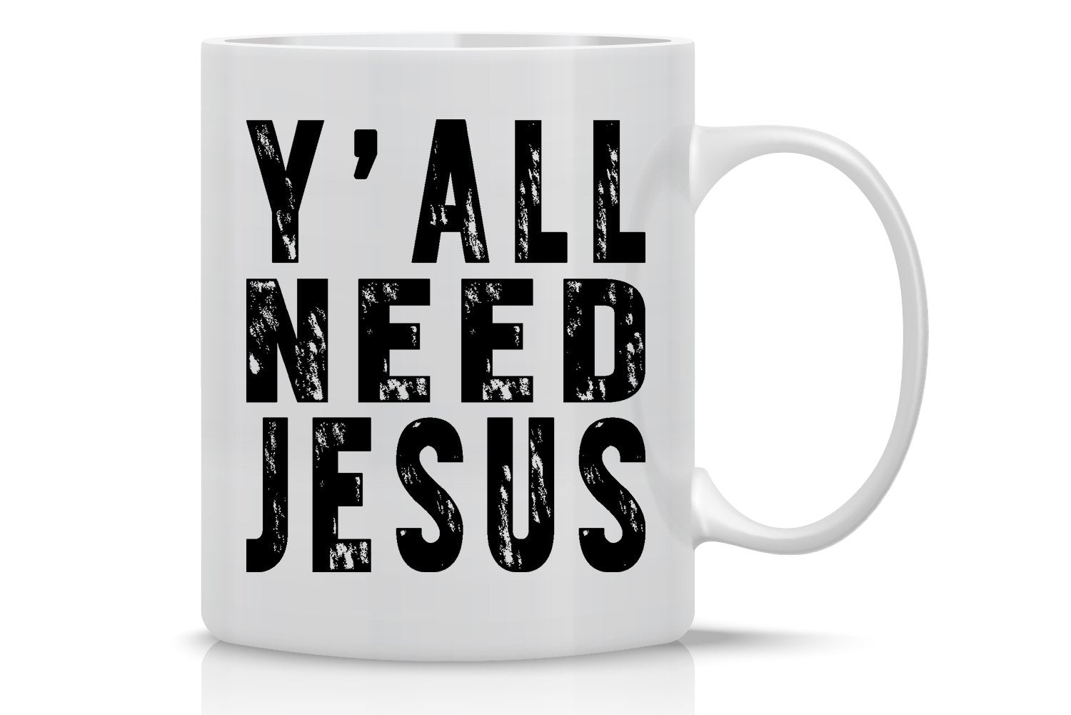 Y'all Need Jesus Ceramic Mug Secondary image