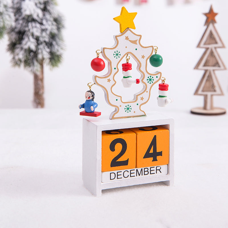 Festive Advent Calendar Scene for Holiday Display