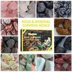 Variety of colorful ore specimens representing earths natural mineral diversity