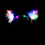 LED light-up antlers headband glowing with festive colors for Christmas celebrations