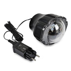 LED Snowfall Christmas Projector Light festive holiday setup with glowing snowflakes