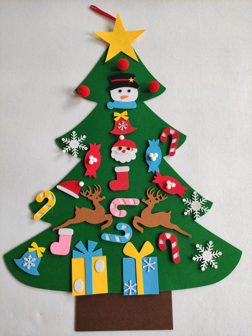 Handmade Christmas tree craft ideas for children