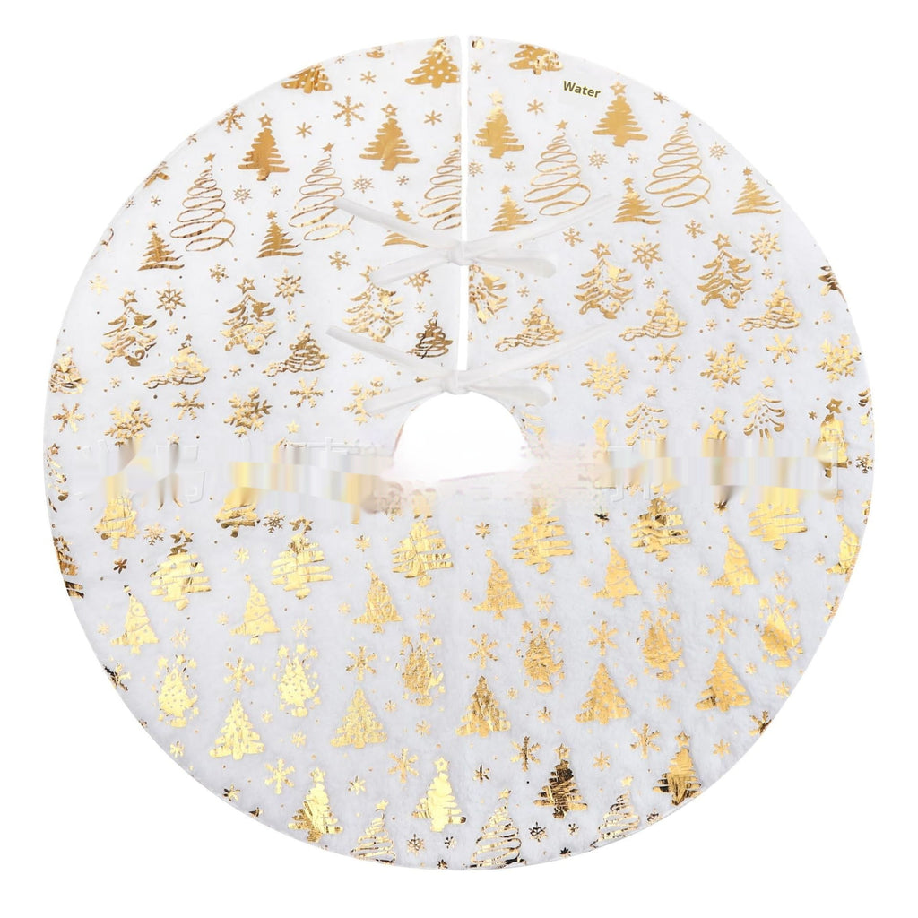 Snowflake star design festive mat showcasing Christmas holiday spirit