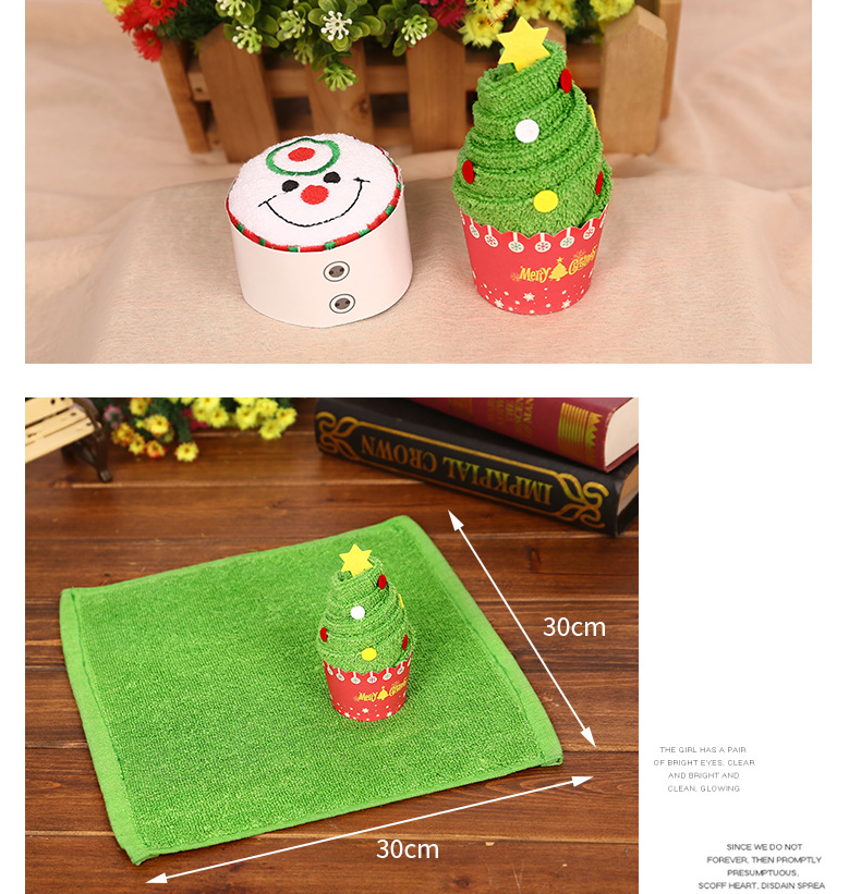 Christmas towel gift box perfect for holiday giving