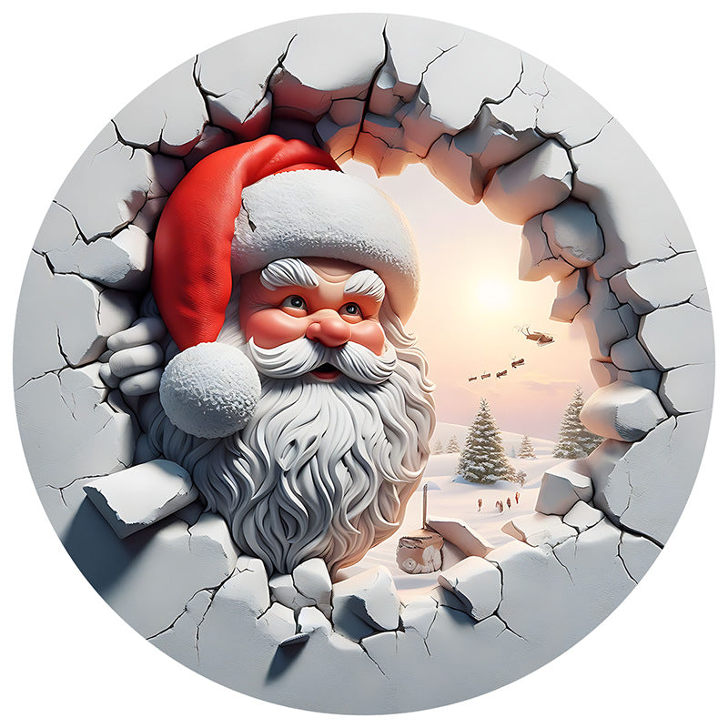 Santa Claus Christmas decoration capturing Christmas joy and traditions