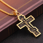 Packaging display for the Cross Jesus Pendant Necklace
