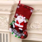 Decorative Christmas stocking for holiday celebrations