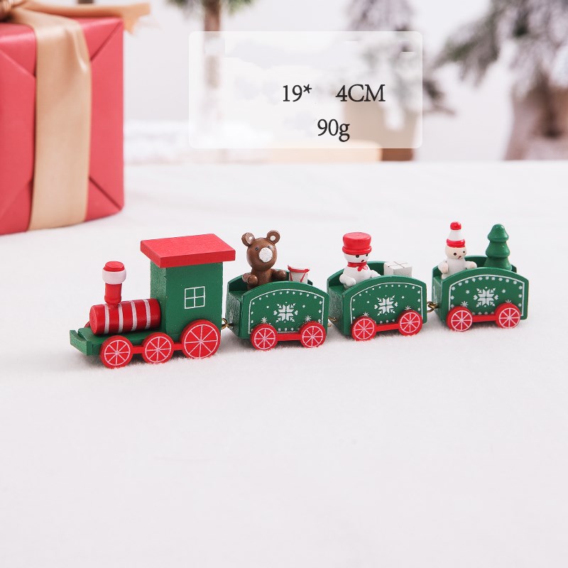 Solid Wood Advent Calendar Scene Decoration - Christian Home Decor