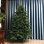 Green PE pine needle Christmas tree with natural texture and full branches for home decoration