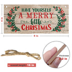Faith-inspired Christmas pendant with warm wooden finish for home decoration