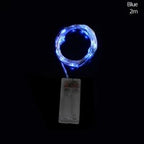 Set of Christmas Ball Ornaments LED String Lights Battery Powered - Christian Jewelry