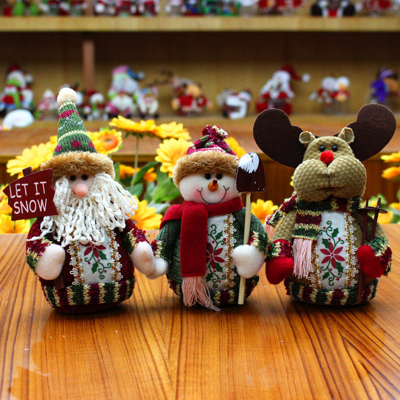 Festive Christmas decoration featuring snowman design - Christian home decor celebration