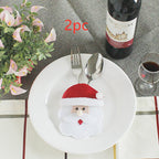 Festive Christmas Fabric Napkins Set - Christian Home Decor