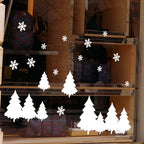Festive Santa wall sticker for holiday room transformation
