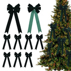 Holiday Christmas tree pendant ornament showcasing mixed material craftsmanship