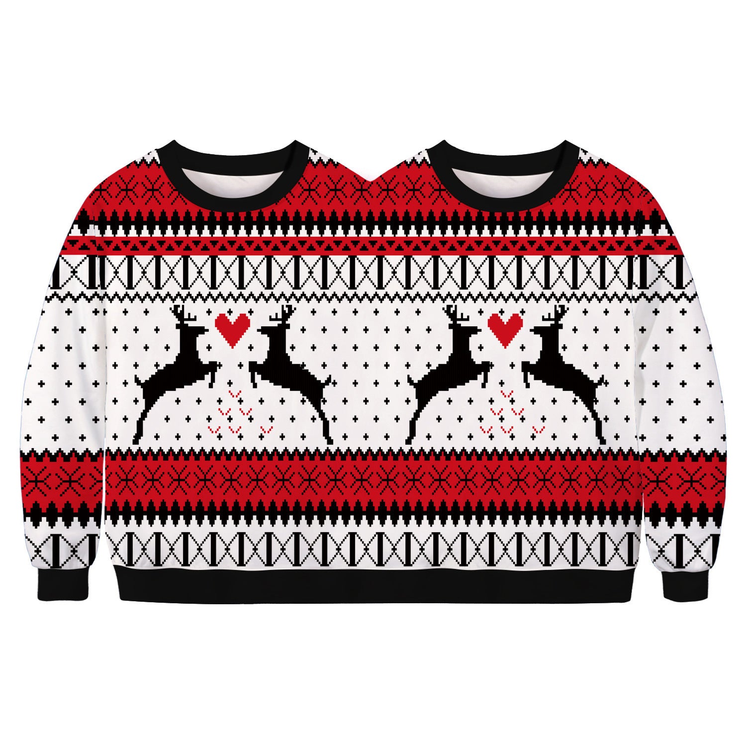 Cozy Christmas hoodie with meaningful holiday print