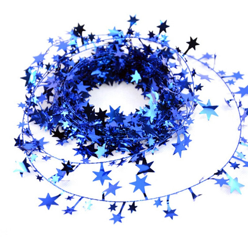 5M Christmas Star Pine Garland - Christian Home Decor Secondary image