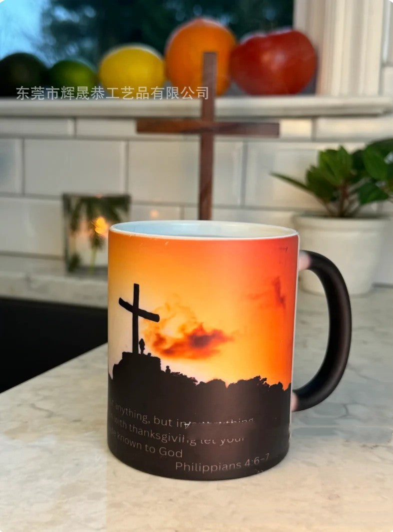 Devotional scripture mug ideal for morning prayer and coffee ritual