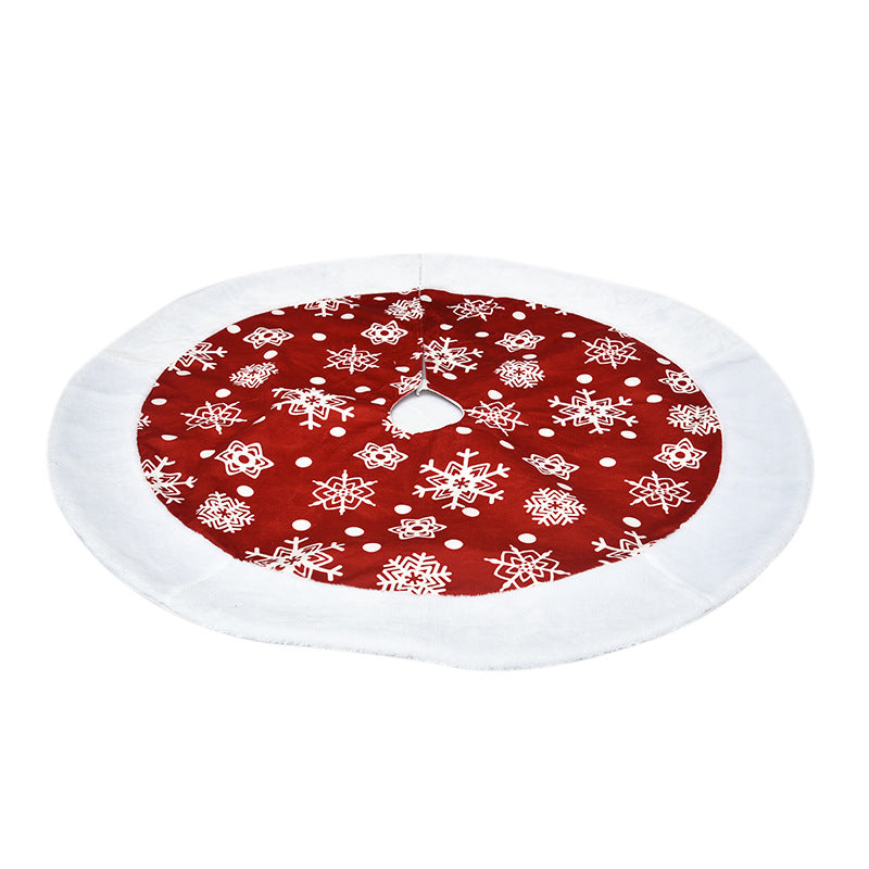 Christmas Nativity Tree Skirt - Christian Holiday Decor - Christian Home Decor
