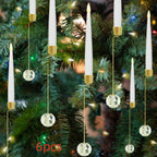 Christmas LED pendant set displayed in festive holiday setting