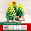 Ultra Light Clay Christmas Tree Craft Kit for handmade holiday decorations