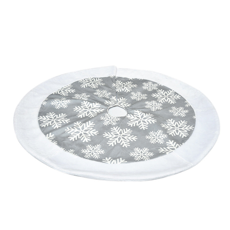 Christmas Nativity Tree Skirt - Christian Holiday Decor Secondary image