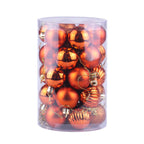 34-Piece Christmas Ball Ornament Set - Christian Home Decor