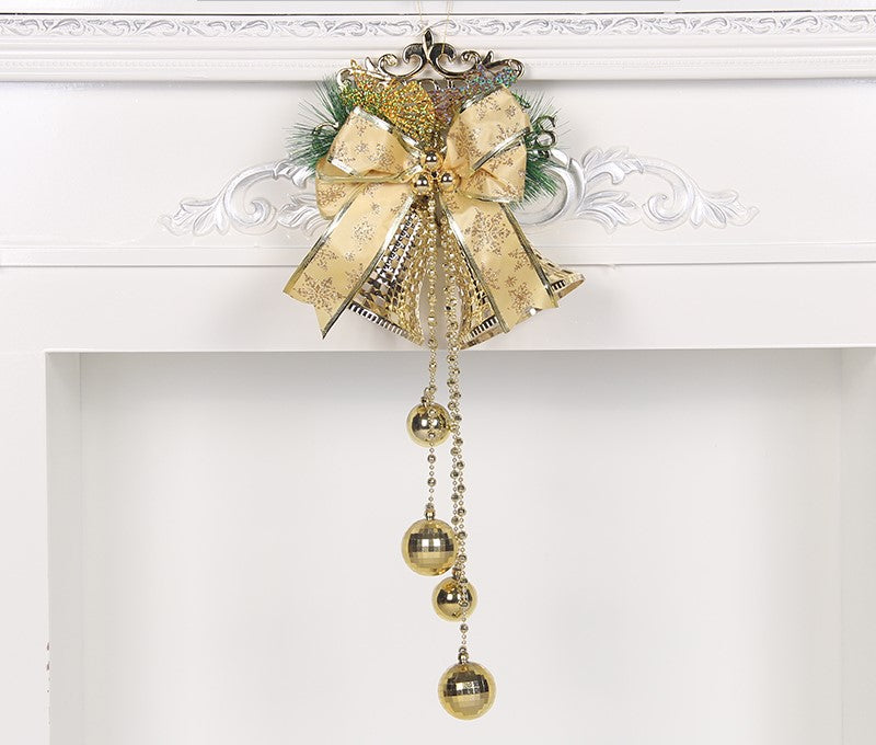 Christmas bell ornament in elegant design