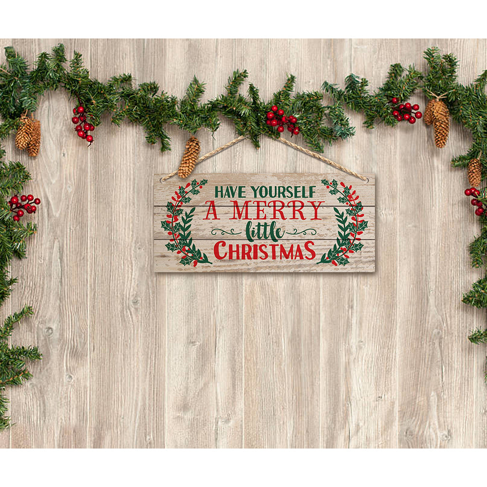 Natural wood Christmas pendant ideal for Christian faith-based gifts