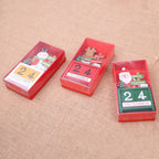 Wooden advent calendar decoration celebrating the Christmas season with devotion