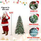 Christmas tree with full branches ready for family ornament traditions
