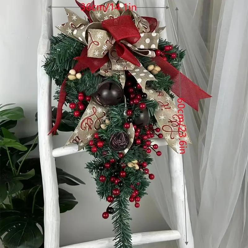 Christmas decoration hanging for door display