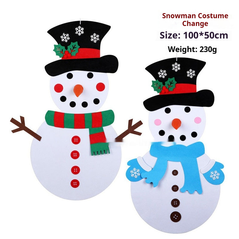 Handmade Felt Christmas Calendar Kit - Christian Jewelry