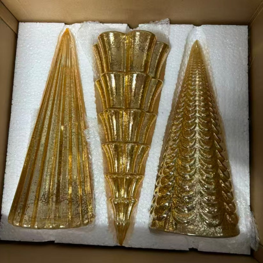 Christmas tree topper with soft radiant glow representing the light of the season