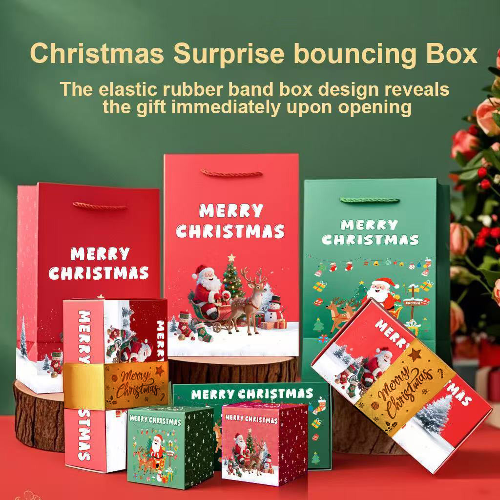 Christmas Pop-Up Box Decoration Set for Holiday Celebrations