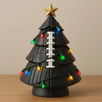 Rugby Christmas tree ornament D with intricate resin detail