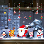 Christmas Day festive wall sticker for indoor home decoration display