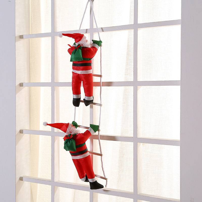 Christmas tree ornament in Santa Claus design