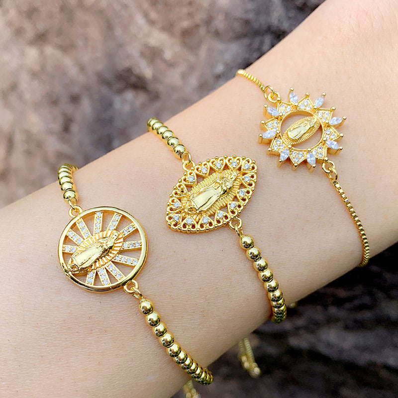 Devotional Mary bracelet suitable for daily wear and special occasions
