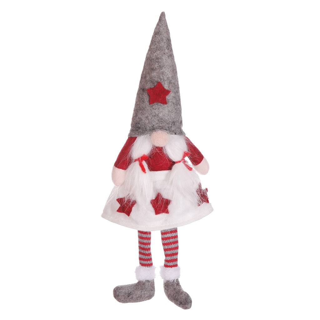 Soft cloth Christmas decoration for seasonal home styling