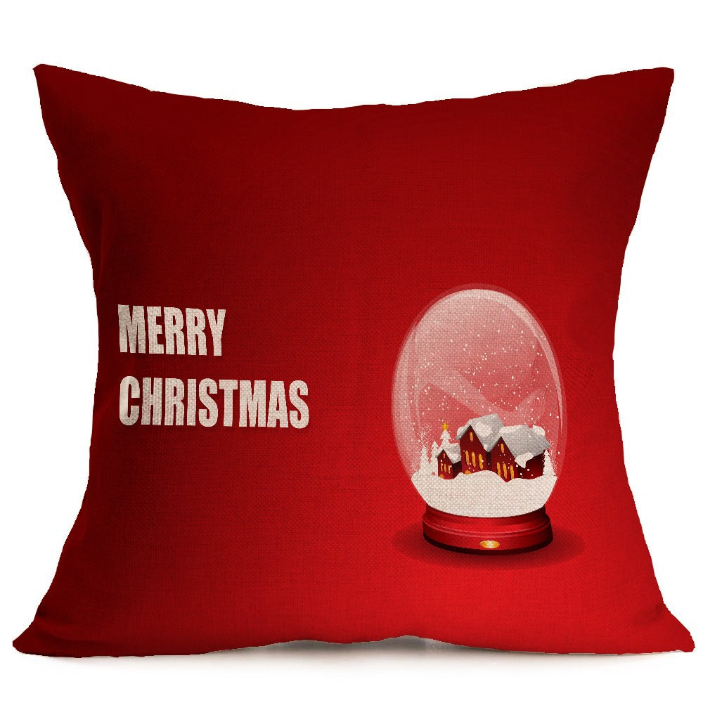 Festive Christmas Pillowcase Cover - Christian Home Decor