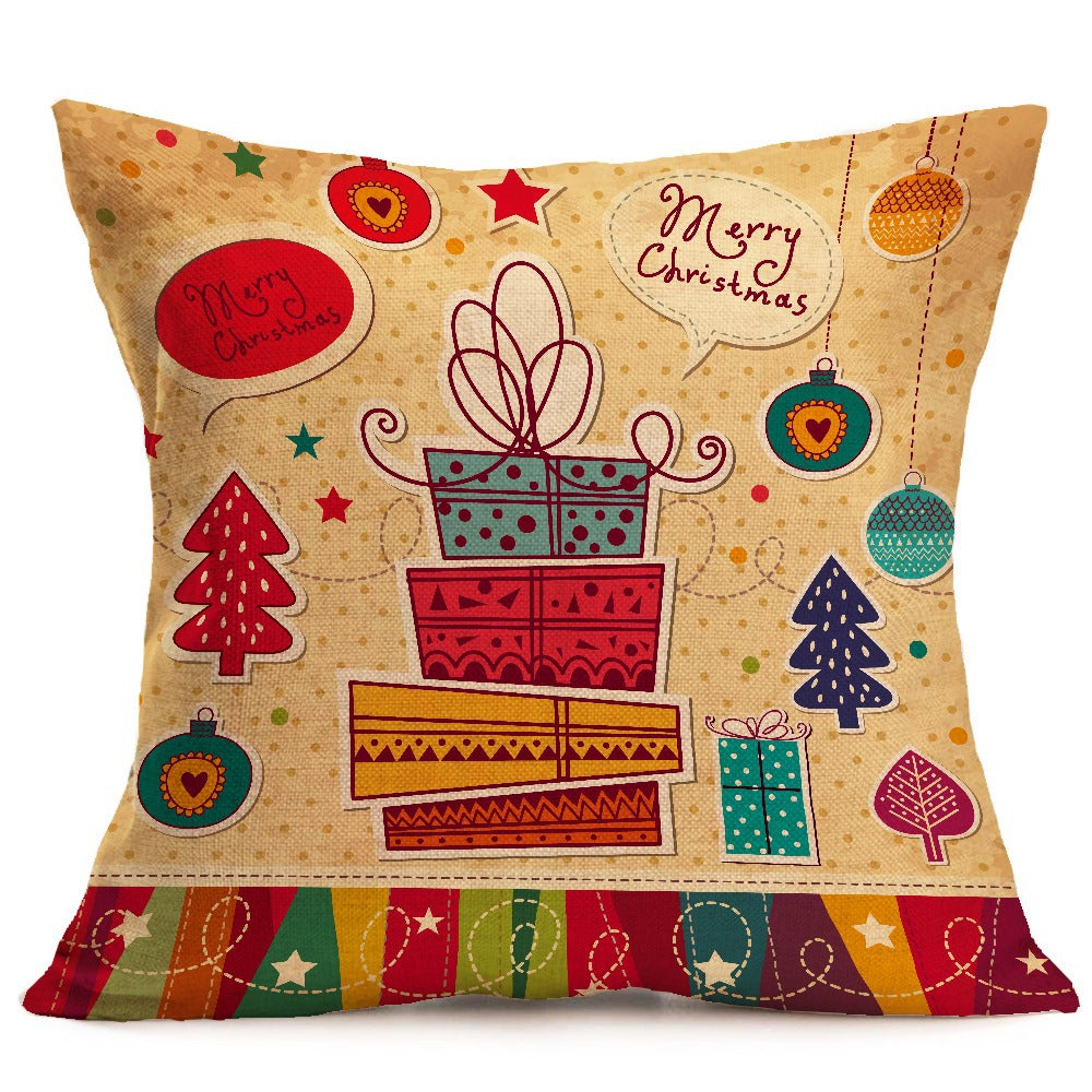 Festive Christmas Pillowcase Cover - Christian Home Decor
