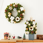 Nobesone Christmas Tree Wreath Decorations Set - Christian Home Decor