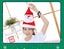 Festive red Musical Santa Hat for Christmas celebrations